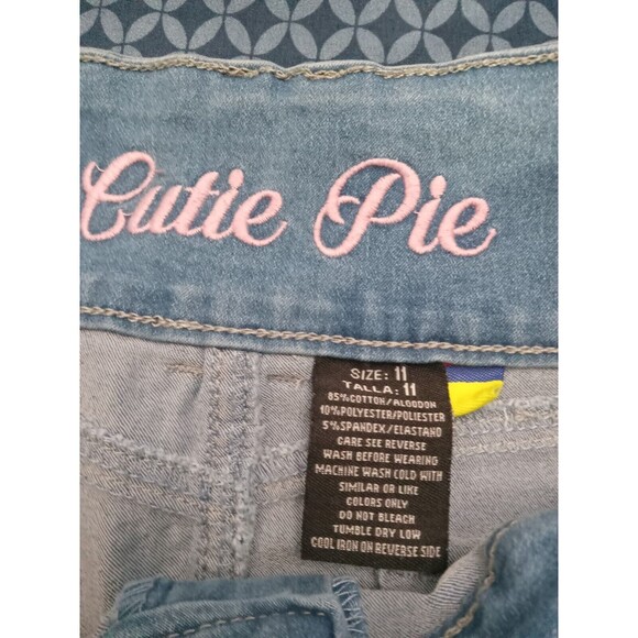 WAIST 31 INCHES SIZE 11 FLARE JEANS STRETCH DENIM PUSH UP 11-3 CTP1201 SZ11 - Picture 11 of 11